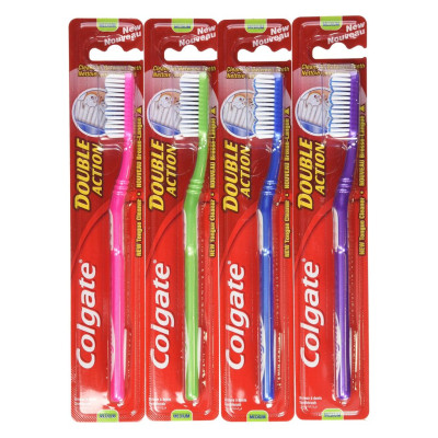 COLGATE TOOTH BRUSH DOUBLE ACTION